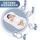 Kissbaby Miracle bed-in-bed crib newborn anti-jump bionic baby sleeping safety artifact 0-12 months 3D bean velvet-lotus root powder