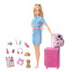[70% neuf] Barbie (Barbie) Toys Girls Girls Girls Toys Toys Little Princess Doll Dress Up Doll - Barbie FWV25 dans Barbie Travel