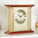 赫姆勒时钟（Hermle Clocks）欧式现代座钟客厅实木报时摆件低音低噪台式坐钟 QT203-21003