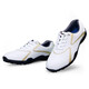 PGM golf shoes for men, classic sports shoes, casual non-slip shoes, gold XZ016 40