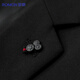 Luo Meng suit men's three-piece suit slim professional formal wear men's suit business small suit wedding dress men's clothing