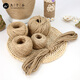 Jiuqiangu hemp rope original color thin 1mm long about 100m hemp rope jute rope diy material rope decorative thick hemp rope 3460