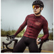 Lampada GAMMA long-sleeved spring and summer cycling jersey suit men's top road mountain bike clothing Glory Green M