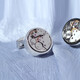 William Milton Limited Time Runde mechanische Ausrüstung Manschette Verbindungen Herren-Hemdheizhülle Stollen anpassbare Geschenkbox Silber Runde Form