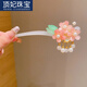 DING Fei (DING FEI) children's hairpin ancient style Hanfu hair accessories girls ancient costume hairpin Chinese style little girl step shake 2025 new headwear female 1# Manzhi
