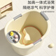 Jebe Children's Bathing Bucket Bathing Bucket Children can sit in bathtub Bathing Bucket Household Thickened Bathing Tub Bathing Bathing Bathing Bathing Bathing Bathing Bathing Bathing Bathing Bathing MiG Powder [0-5 Years-old High Stool Style]
