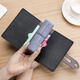 QIGER card holder large capacity multi-card slot multi-function card holder women's card holder men's ID holder card holder business card holder wallet card holder black (60 card slots)
