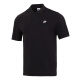 
Nike (NIKE) women's men's T-shirt 2025 summer new sportswear breathable loose comfortable jogging casual short-sleeved polo shirt FN3895-010/classic black size is too large M
