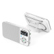 Panda (PANDA) 6210 Bluetooth radio special multi-functional portable small mini pocket FM radio elderly broadcast old charging card speaker player white [Bluetooth/card/rechargeable]