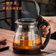 Tianxi (TIANXI) glass teapot, heat-resistant, large-capacity, high-temperature-resistant, thickened tea set, tea infuser, tea water separation pot, tea brewing device, single pot 2000ml