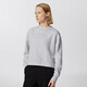 
Canada Goose Muskoka Women's casual brushed round neck sweater pullover sweatshirt 7063W 1342 Flower gray silver birch color M