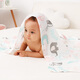 Xiqinbao baby gauze blanket baby gauze bag single quilt towel quilt bath towel 115*130cm little monkey