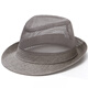 Baijichuan Moyen d'âge moyen et âgé chapeau de haut de haut pour hommes pour le chapeau de soleil cool