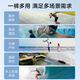 Made in Tokyo, swimming trunks for men, anti-embarrassment, boxer, double-layer, anti-exposure, amphibious beach pants, black XL