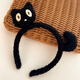 Feihua animal cat headband for face washing, women's high-end and personalized headwear for going out, cute cat 1 piece