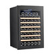 Bacchus wine cabinet built-in 48-pack thermostatic wine cabinet home wine champagne storage wine cabinet ice-freezer cabinet foreign wine home kitchen living room villa wall cabinet YC-110 black single temperature air-cooled compressor fully built-in 48 bottles