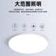 Whale and Light Ultra-thin Tri-Proof Lamp Sensor Light Explosion-Proof Lamp Anti-mosquito LED Lighting Corridor Light Human Body Radar Sensor Light Voice Control Lamp Tri-Proof Lamp 36CM Human Body Sensing 24W