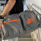 Nike (Nike) Sac à bandoulière Sac pour hommes sac féminin 2025 Nouveau sac de fitness à grande capacité Sac à main sac à main sac de sport décontracté BA6169-084 Env. 47 * 22 * ​​24cm ns