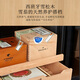 Double small constant temperature and humidity cigar cabinet humidification cabinet single door constant temperature refrigerator cedar wood bare storage 48 liters - with lock and naked storage area
