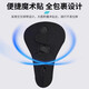 适用沃雷顿vr300vr200vr550v805v803红日二百追风400超软坐垫套 PU款黑硅胶记忆棉旋钮式交