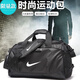 Gym training swimming bag sports bag women's large capacity wet and dry separation handbag one-shoulder crossbody bag travel bag large black [dry wet and shoe position]