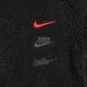 Nike (Nike) Jacket Men's Top Spring y Autumn New Tarm Tarming Lamb Stand Collar Fashion Aear Chaqueta casual FZ6194-010/Negro/Año de Dragon Limited S (165)/Sugirió 100-120Jin [Jin equivale a 0.5 kg]