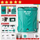 Agricultural high-pressure spraying pesticide new sprayer new stirring electric sprayer backpack sprayer bucket spray kettle high-pressure double pump + four switches 30 ammonium lithium battery 20 liters