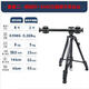 YUNTENG camera overhead shooting pole tripod extension rod micro SLR camera 90-degree vertical shooting overhead video recording cross bar cross arm tripod overhead shooting pole + tripod with pan/tilt + rotating horizontal and vertical mobile phone holder + remote control