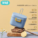 aag milk powder box portable baby milk powder packaging box large capacity sealed tank moisture-proof storage tank bucket multi-functional small 520ml water blue model