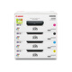 Canon CRG335 Original Toner Patrone 335E Pulver Box Schwarz Farbe Canon LBP843CX LBP841CDN Druckerpatronen-Toner-Patronen-CRG-335 Vierfarbes großer Kapazitätssatz (einschließlich 4-Toner-Patronen) offizieller Standard