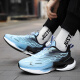 Nuevos zapatos deportivos de verano otoño e invernal de otoño e invierno botón para correr zapatillas ultra ligeras amortiguadores y zapatos transpirables hombres 9888 luces 42
