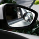 DrivePai Car Rückspiegel Spiegel Hilfspiegel Rückkehrspiegel kleiner Kreisspiegel Weitwinkel Hochdefinition Blind Reflektor Blindspiegel Spiegel Revering-Artefakt-Saugbecher Typ 2 Packungen