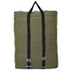 Large capacity canvas bag moving portable back large cloth bag luggage packing bag thickened quilt storage bag super strong green