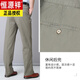 
Hengyuanxiang pure cotton double pleated men's casual trousers Daddy spring and autumn clothes high waist loose middle-aged and elderly pants men's summer thin style [Autumn and winter style] Khaki 6626-14 38 [Wait circumference] 2 feet 9