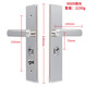 Ling Yuxun factory direct sales anti-theft door handle double layer thickened 304 stainless steel red ancient handle entry door 235 universal type (No. 2) 304 stainless steel natural color mirror * thickened double 45mm universal type without key