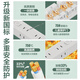 清风（kyfen）两脚插排/两孔插座/超薄扁头一转三迷你插线板/插头/排插/拖线板/便携插板 1.5米 USB / Type-c