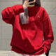 耐克卫衣男士秋冬季新款JORDAN健身运动服圆领休闲外套保暖套头衫 FQ1865-687红色 XL