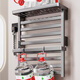 Tianyuan Muge Rack de toallas eléctricas sin golpear el secado de la toalla de baño Fibra de carbono Smart Rack Storage Bathing Storage Milk White T681wiFi Línea de referencia (53 cm)