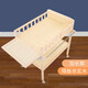 
Bei Happy Solid Wood Diaper Table Baby Care Table Massage and Bathroom Baby Crib Change Table Solid Wood Extended Style + Crown Niu Niu Care Mat