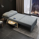 Stoop folding bed lunch break nap bed single person accompanying bed lounge chair folding chair office hospital workplace simple rest bed (5 photos starting: customize other colors contact customer service) [Cotton linen] 95

