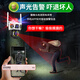 Ravish 4G Surveillance Wireless Camera sans réseau, WiFi GRATUIT pour la vie, Trafic Free Indoor et extérieur Moniteur rural à domicile à 360 degrés, pas d'angle mort, vue panoramique de vision nocturne en couleur [Version 4G à trois écrans] Pas de recharge 0