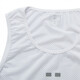 WOSAWE Cycling Basement Sweatshirt Road Bike Mountain Bike Sleeveless Quick-Drying Sweat-Absorbent Vest Men's Sports Underwear Wing Transparent - White Sleeveless Sweatshirt/High-Gloss Reflective L (Suitable for 65-75kg)