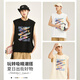 Benny Road Vest Herren Sommer Amerikanische trendige Marke Lose atmungsaktiven vielseitigen ärmellosen Top Teenager Basketball reines Baumwolljagd