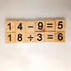 Tarjeta numérica del jugador 1-100 Números puros 0-9 Digital Wooden Square de educación temprana para niños Juego de rompecabezas Piezas de madera Baby Wooden Block Magnetic Digital Digital (37 piezas)