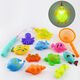 Beiqiao Children's Fishing Pool Set Baby Magnetic Fishing Toys Inflatable Pool Fishing Pool Park Plaza Stall 210 Value Packages Can Play About 13 People