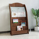 Japon et le journal américain Stand Stand Stand Store Stags Shelf Books et journaux Stand Informations Informations sur le journal en bois Stand Magazine Stand Storage Rack Rack Clip 686 # Height 105 Largeur 62