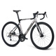 Xidesheng (XDS) Bicicleta de carretera RS360 SHIMANO DISCO DE ACELO DE ACELA DE 16 VELADAS Tambre de tambor Velocidad de la rueda de la rueda para adultos Silver negro 48 cm