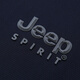 Jeep (JEEP) casual short-sleeved T-shirt men's polo lapel business t-shirt ice silk stretch summer thin half-sleeved 1301 black M