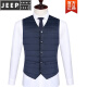 Jeep (JEEP) winter suit vest men's close-fitting vest large size business men's warm down vest navy blue XL115-128Jin [Jin equals 0.5 kg]