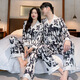 Ace Diane Fenxiang Shiyuan Trian 2023 new couple pajamas for men and women Xia Bingsi high-end casual large-size internet celebrity 723 black tutu bear L